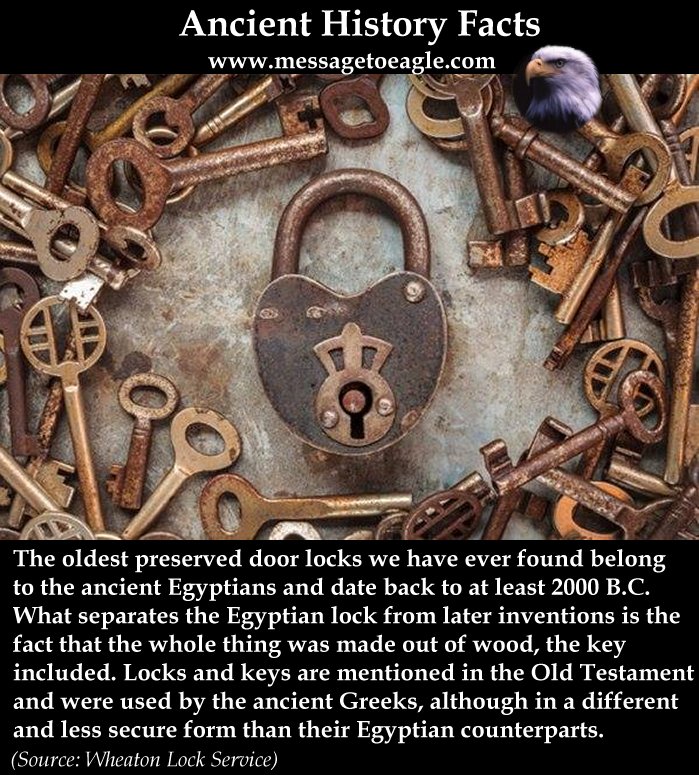 Oldest Door Lock Comes From Ancient Egypt Messagetoeagle Com