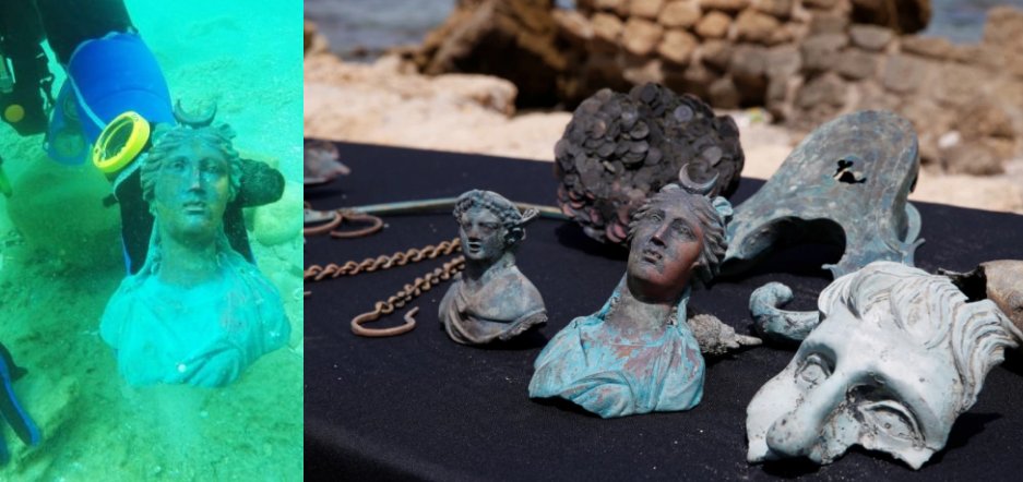 Stunning Ancient Roman Underwater Treasure Trove Discovered Off Coast ...