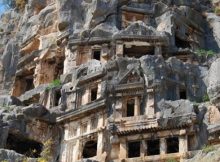 Lycian tombs