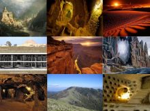 Mysterious ancient underground worlds