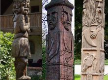 Svantevid four-headed Slavic god