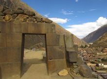 Ollantaytambo ancient ruins