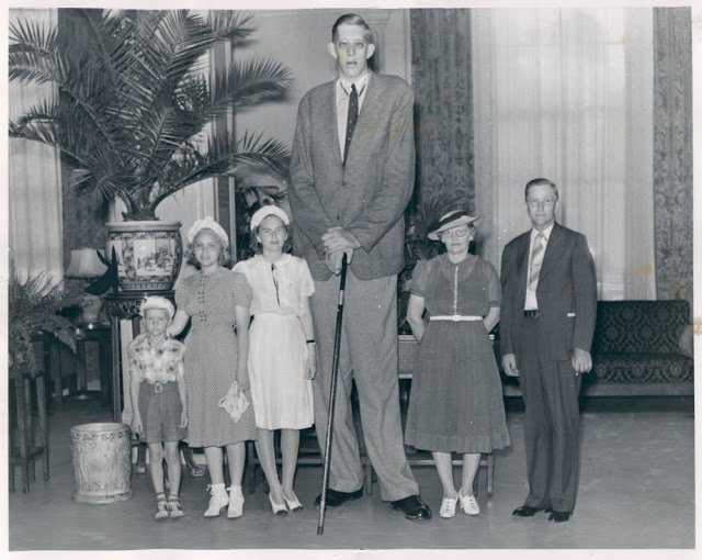 The Giant Of Illinois Robert Pershing Wadlow Was The