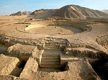 Caral's builders created a city of pyramids, sunken amphitheaters, seismically resilient buildings and underground ducts that channeled the wind to keep their fires burning all with basic tools.