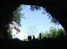 Satsurblia Cave, where a skeletal find was made.