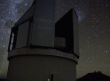 VISTA is a wide-field reflecting telescope with a 4.1 metre mirror, located at the Paranal Observatory, Atacama Desert in Chile. It is operated by the European Southern Observatory and started science operations in December 2009