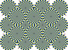 Dancing snakes illusion