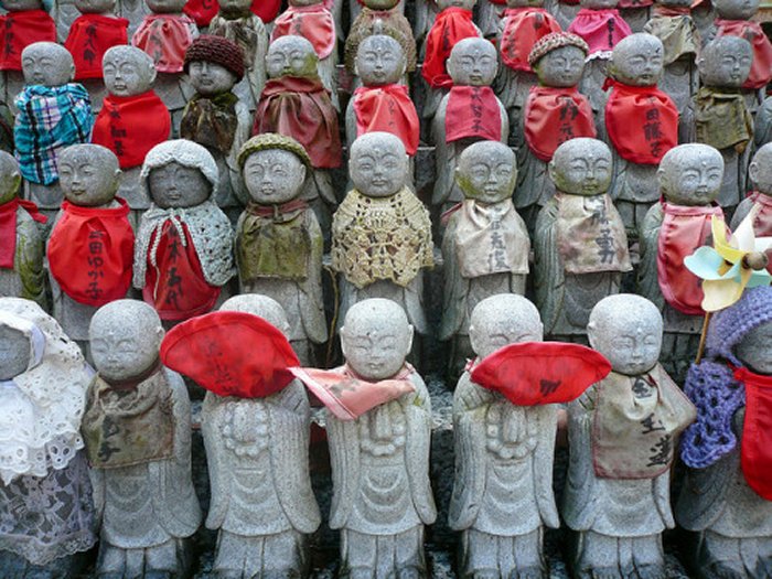 jizo statues