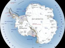 Faint traces of the canyons were observed using satellite imagery and small sections of the canyons were then found using radio-echo sounding data, whereby radio waves are sent through the ice to map the shape of the rock beneath it. Credits: Wikipedia