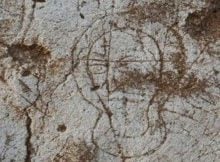 Drawings in North part of the monastery Old Dongola. Photo: W. Chmiel