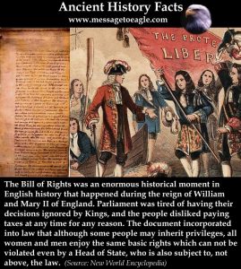 Bill Of Right 1689 - Enormous Historical Moment In English History ...