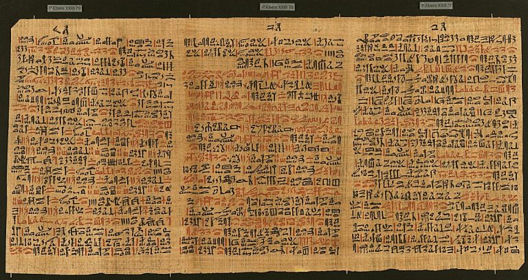 ebers papyrus author
