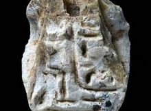 a 3,500-year-old Egyptian seal in the hills of Lower Galilee in northern Israel. Credits: Israel Antiquities Authority