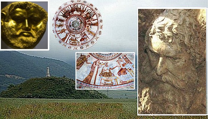 Thracian Tomb In Huge Mound Necropolis Of Kazanlak, Bulgaria