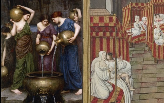 Mythical Danaides: Daughters Of Danaus Condemned In Hades To Eternal Punishment