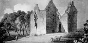 Pen and ink drawing of Partick Castle, 1817. Credits: scotcities.com