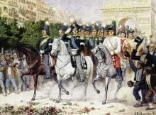 Russian troops entering Paris in 1814 / Wikimedia Commons