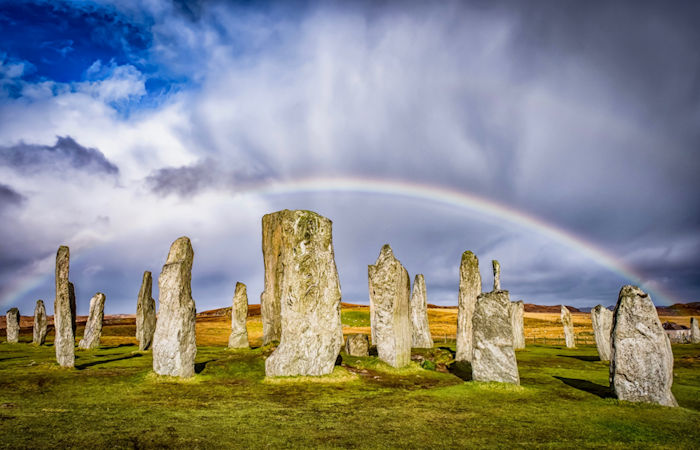 Callanish Stone Complex: Sacred Place On The Isle Of Lewis In Scotland