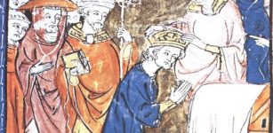 The coronation of Charlemagne by Pope Leo III. Photo: Wikipedia