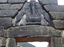 Lion gate in Mycenae