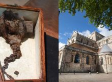 Mysterious hair discovered in Romsey Abbey