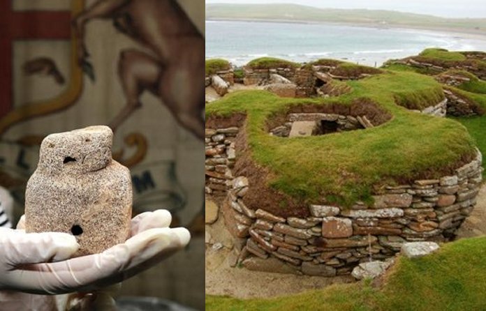 Figurine discovered at Skara Brae