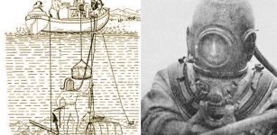 Leonard Norcross's diving suit