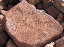 Petroglyphs at Pilbara