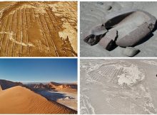 Ancient ruins Atacama Desert