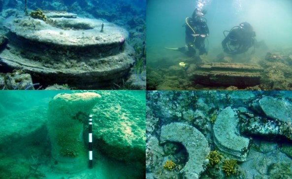 zakynthos underwater ruins