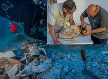 Ancient Metal Torpedo-Shaped Cylinder Discovered On 2,000-Year-Old Antikythera Shipwreck