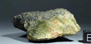 green meteorite