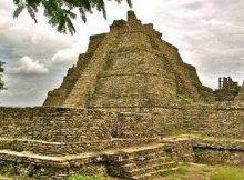 Tonina Chiapas Maya pyramid