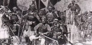 Saigō Takamori and his samurai during the Satsuma Rebellion.