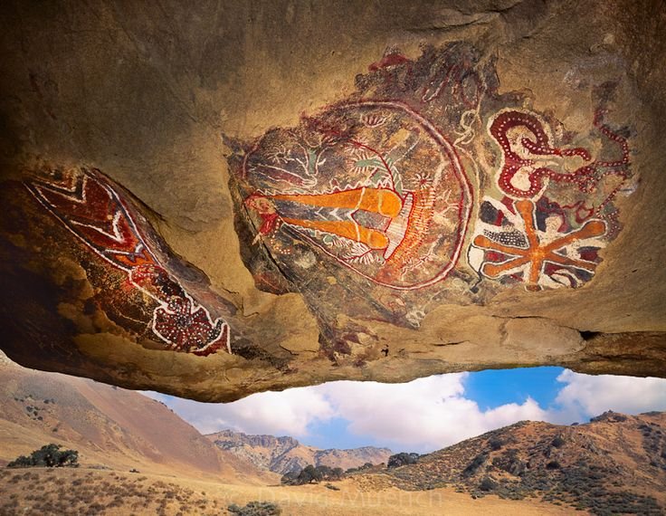 Chumash cave paintings