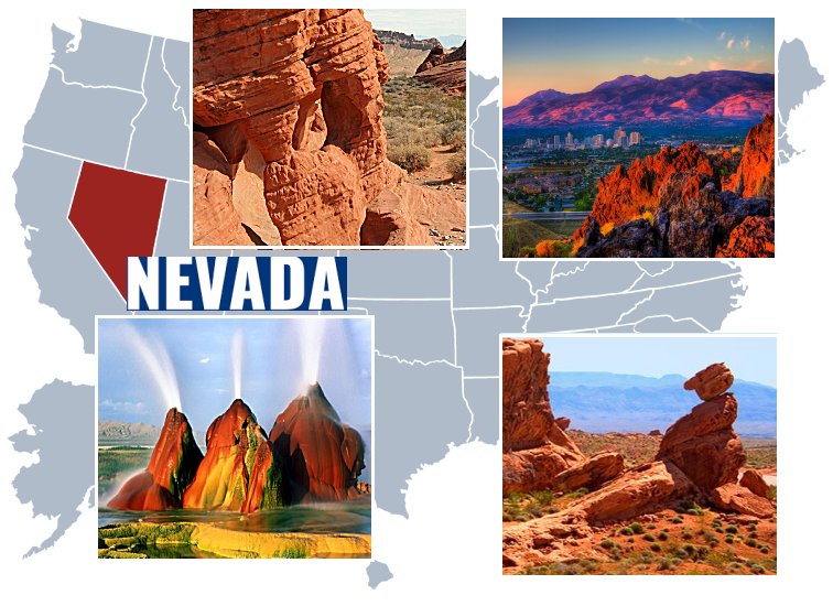 On This Day In History: Nevada Became The 36th State In The USA - On Oct 31, 1864 