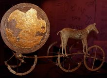 Sun chariot discovered in Denmark