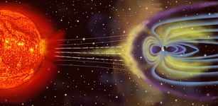 Earth's magnetic shield