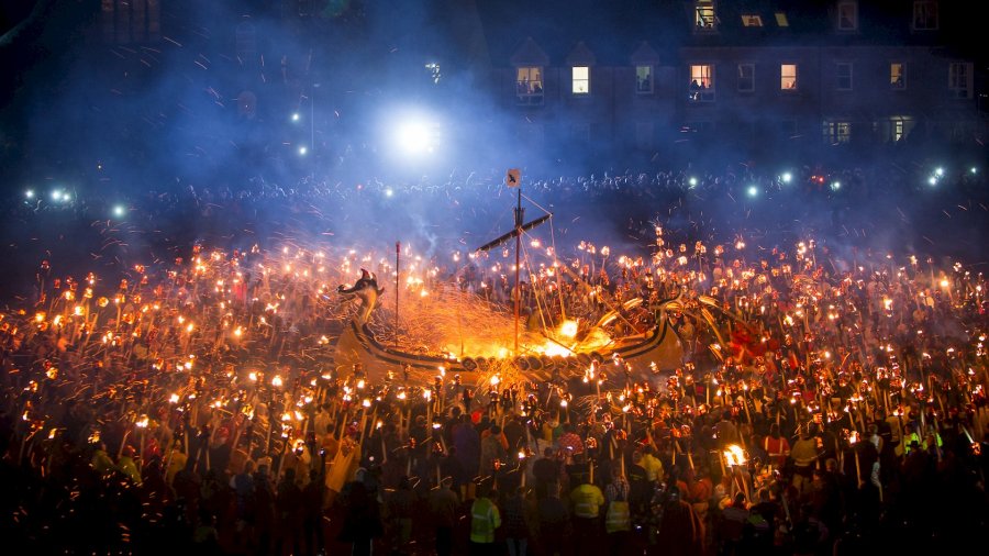 Viking Funeral Traditions: Burning Ships, Complex Ancient Rituals And Incredible Up Helly Aa Festival