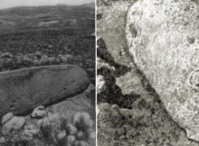 Vishaps stone formations Armenia