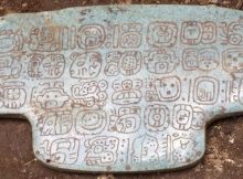 Unique Private Ancient Message Discovered Carved On Large T-Shaped Maya Jade Pendant Could Change What We Know About The Maya