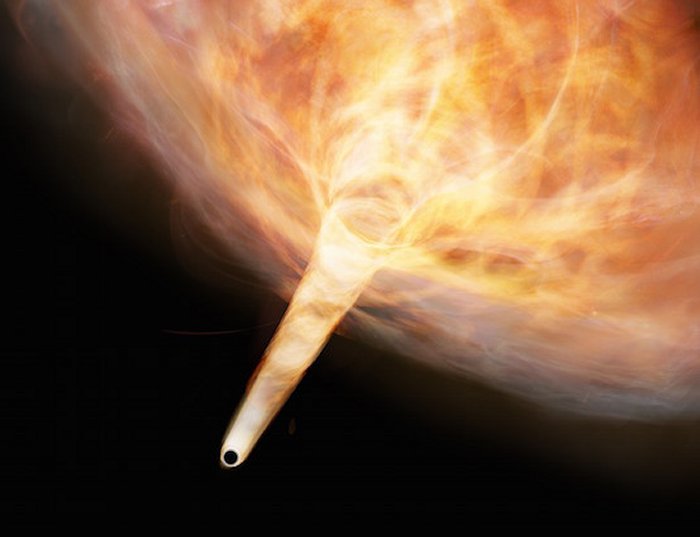 The Bullet: Mysterious Cloud Of Molecules Tearing Through The Milky Way