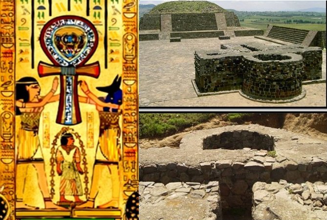 Unexplained Mystical Structure: Egyptian Ankh Cross Temple Built By The Aztecs?