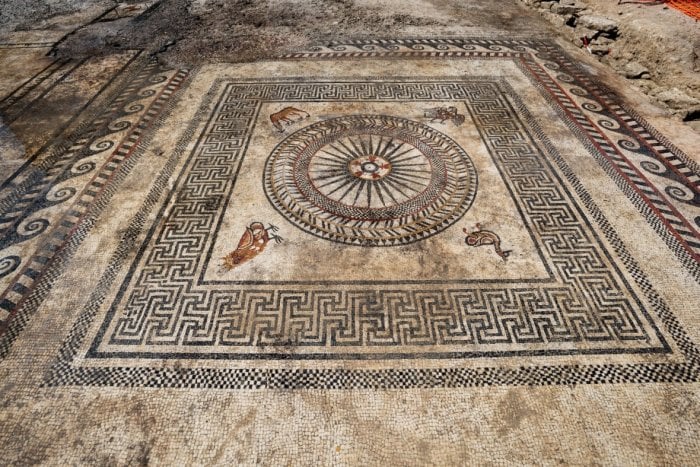 Beautiful Mosaics Reveals Ancient Secrets Of Unknown Roman City Ucetia In France