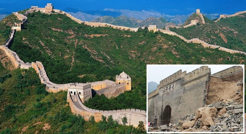 Great Wall Of China May Soon Be Gone – Over 30 Per Cent Of the Ancient Structure Has Already Disappeared