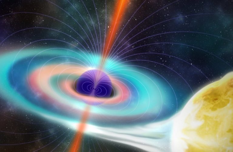 Magnetism Of Supermassive Black Holes Much Weaker Than Previously ...