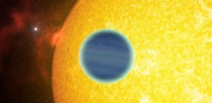 The extrasolar planet WASP-127b is one of the least dense exoplanets ever found.