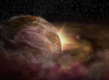 Artist impression of protoplanets forming around a young star. Credit: NRAO/AUI/NSF; S. Dagnello