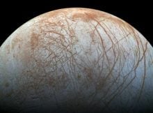 Jupiter's icy moon Europa. NASA/JPL-Caltech/SETI Institute