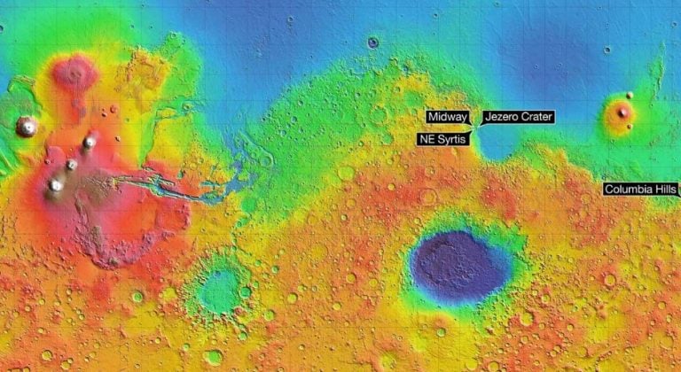 NASA Has Chosen Jezero Crater As Landing Site For Mars 2020 Rover ...